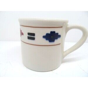 Hartstone "Cheyenne" Aztec Design 3 3/4" Coffee Mug